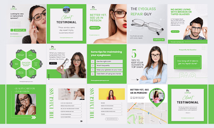 Eyeglass Repair Guys Social Media Management