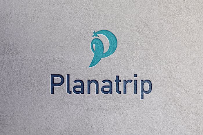 Modern startup wordmark for travel planner AI webapp on Behance