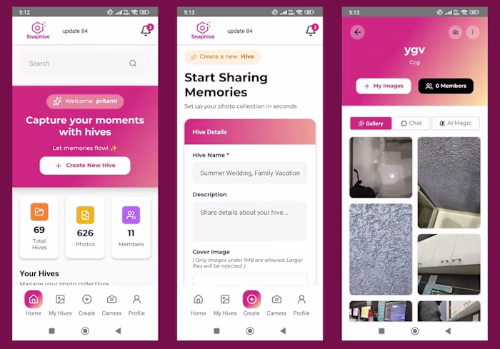 Social Photo Sharing - Mobile