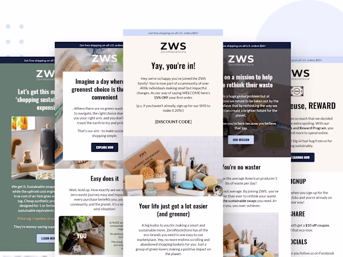 Welcome Email Sequence