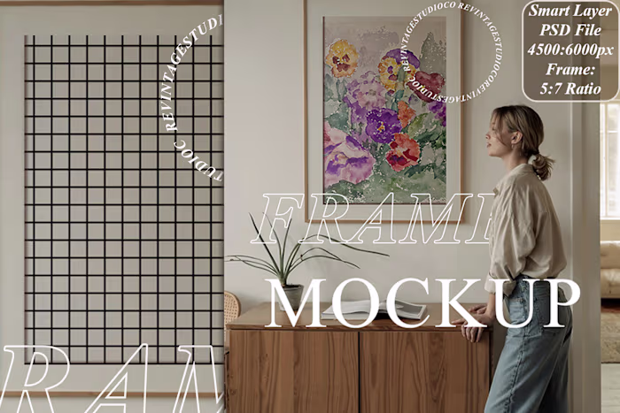 AI Interior Mockup with Ideogram