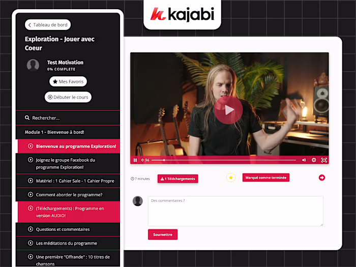 Interactive SaaS Learning Dashboard