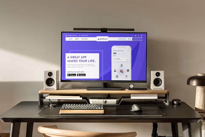 Modern Banking & Finance UI – Appolly Theme