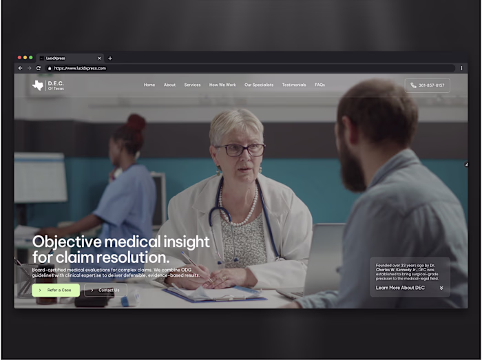 Medical Office Website Design &