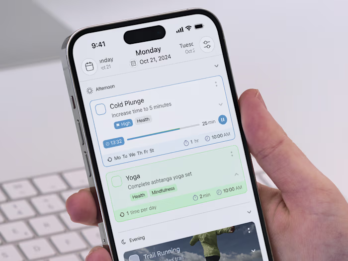 Goal Tracker & Routine Planner App