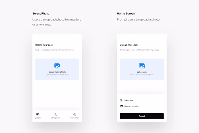 Restyle – AI-Powered Styling App Design
