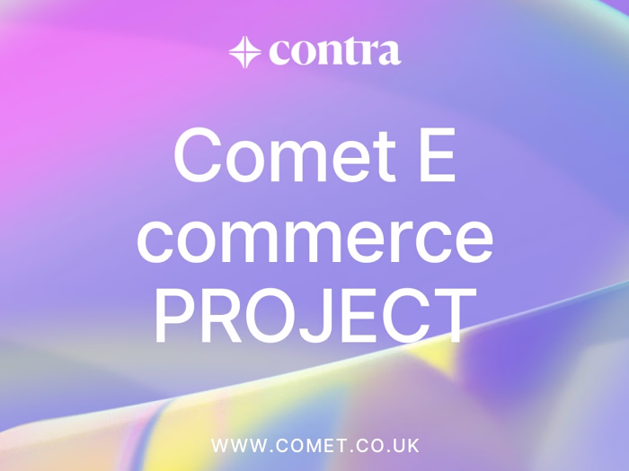 Comet E-Commerce Store Front-End 