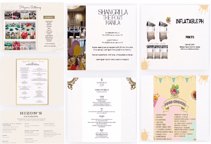 A Curated Selection of Catering Service Options