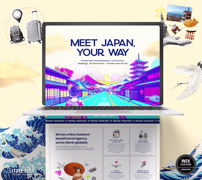Web Design for Japan360✈