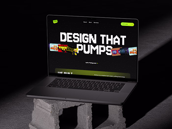 LFG Design — A Studio Website That Actually Feels Creative