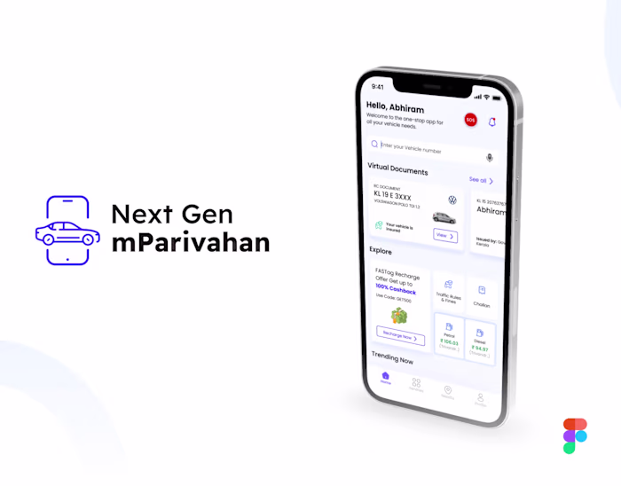 mParivahan | UI/UX Case Study