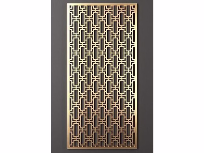 ArtDeco Grill Customizable SCAD Design