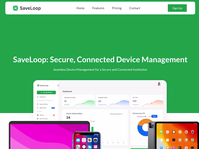 Digital Project Management for Saveloop