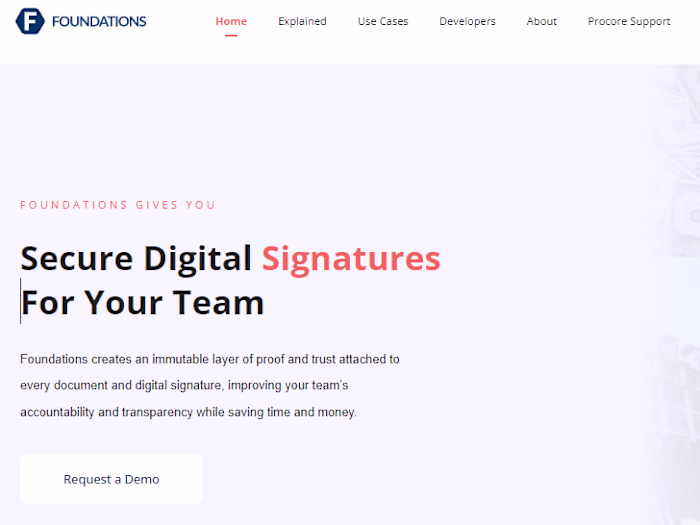 Foundations Website Copy