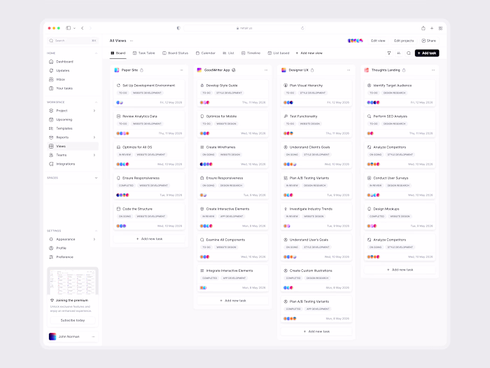 Kanban Task Board