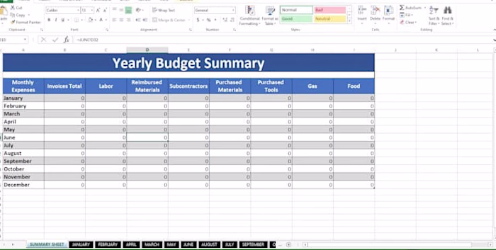 Budget Summary