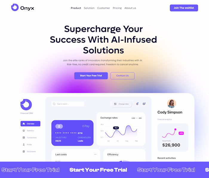Onyx: Ai-powered Saas Solution