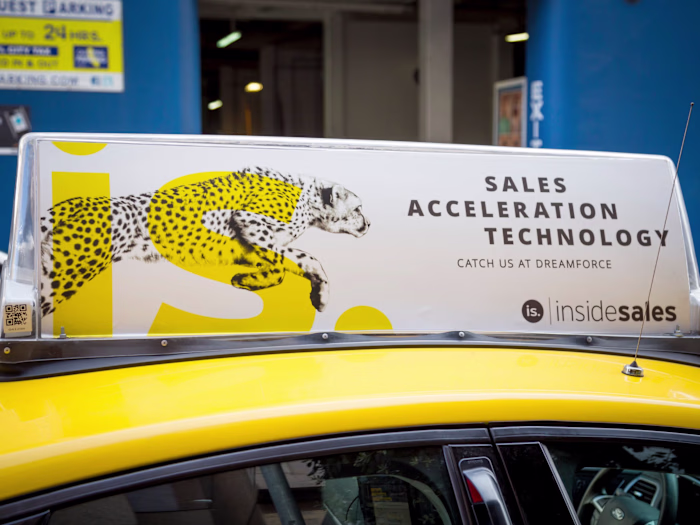 Dreamforce Campaign Visuals for InsideSales.com