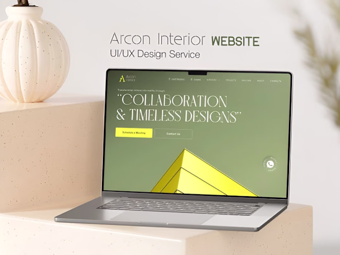 Arcon Interior Website Design