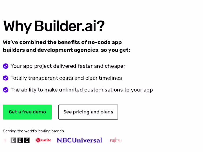 Builder.ai - How do we compare?