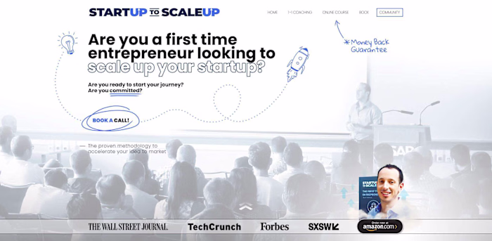 StartUp to ScaleUp - Web Design