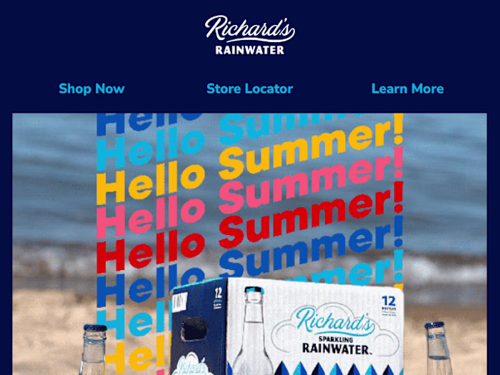 Hello Summer Campaign ✦ Email