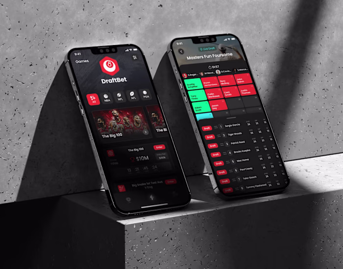 DraftBet: App & Branding