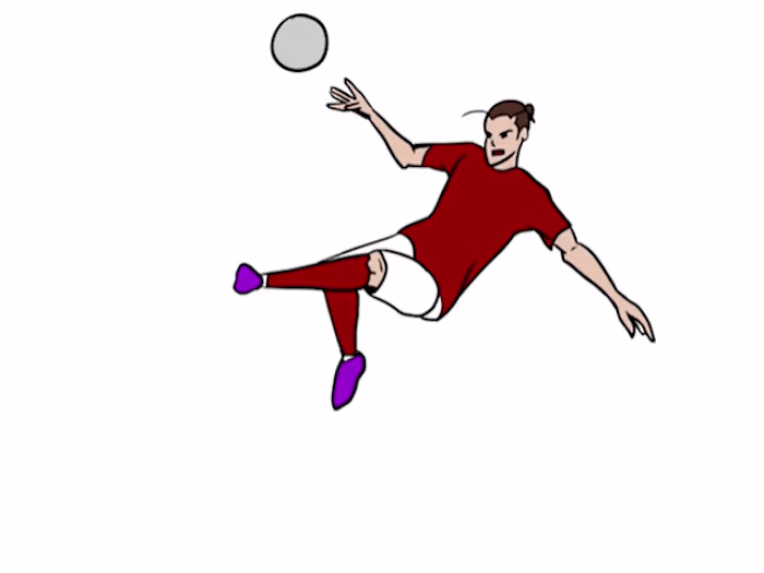 football bicycle kick - YouTube