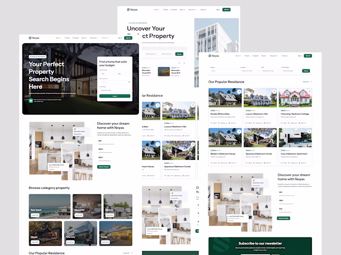 Noyas - Webflow HTML website template