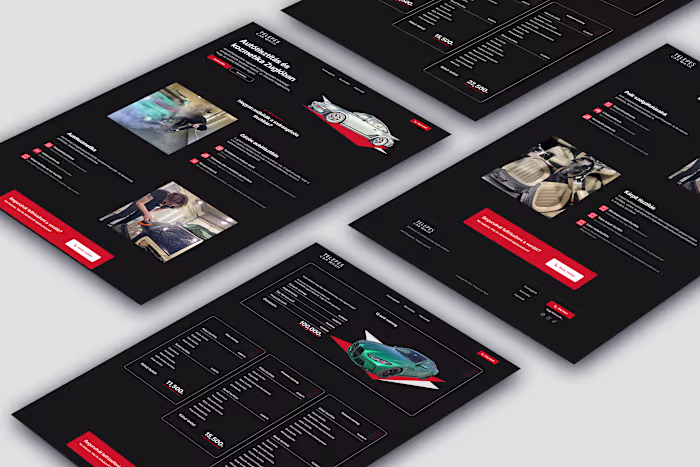 Car Detailing Website