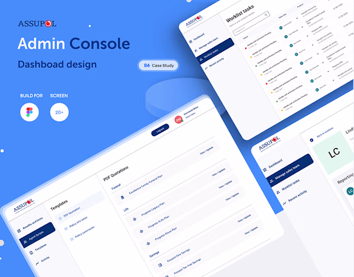 Admin Console Designs :: Behance
