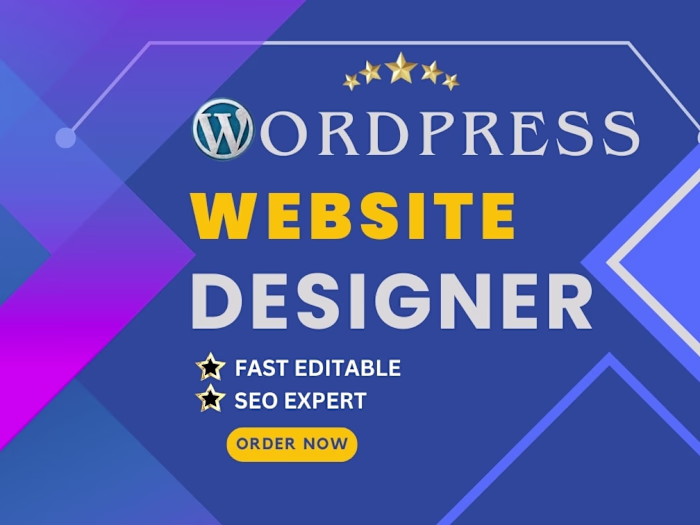 I will develop wordpress website 