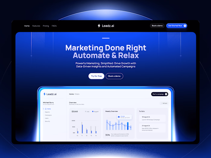 Marketing Automation SaaS Platform