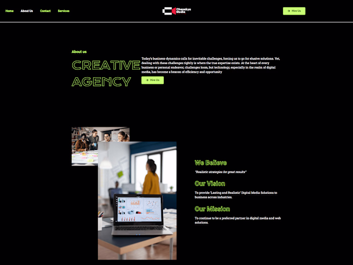 Digital Marketing Agency Weebsite