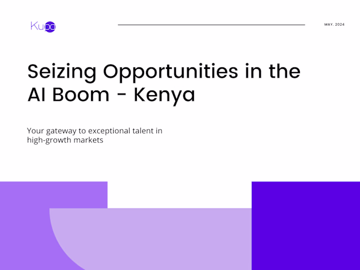 Research Report Presentation Deck Design on AI Insights.