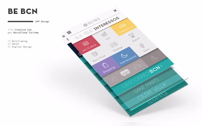 UI Design for Mobile App