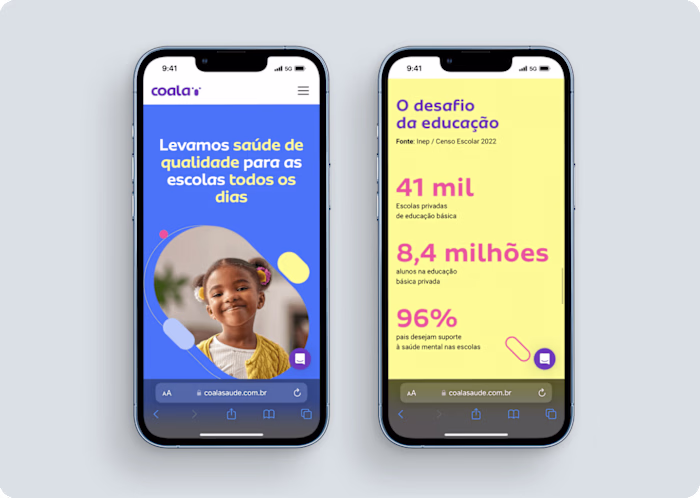 Coala Saúde - Design and Webflow Development