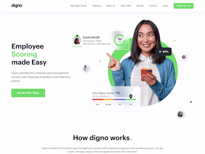 AI Based Employee Scoring & Reward Management System :: Behance