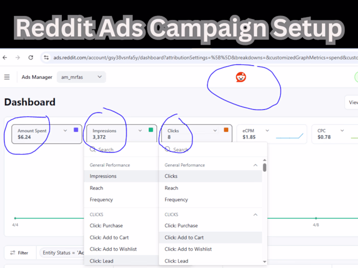 i will create ad products reddit ads campaign setup marketing