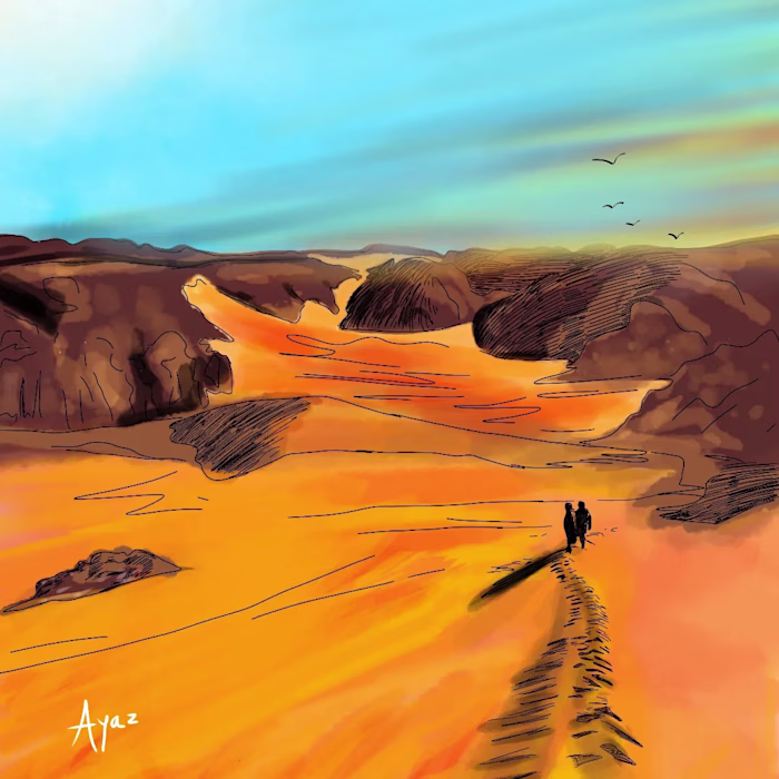 My own Artworks Digitally painted and drawn the landscapes I...