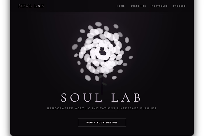 Built a concept site for