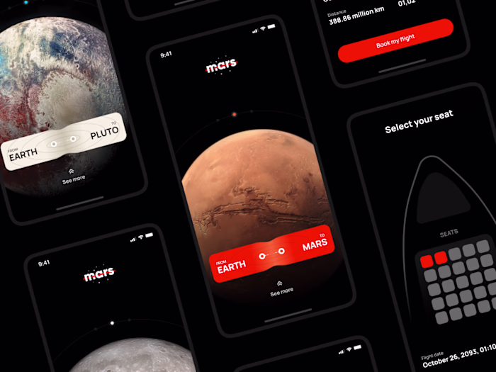 Mars Concept - App