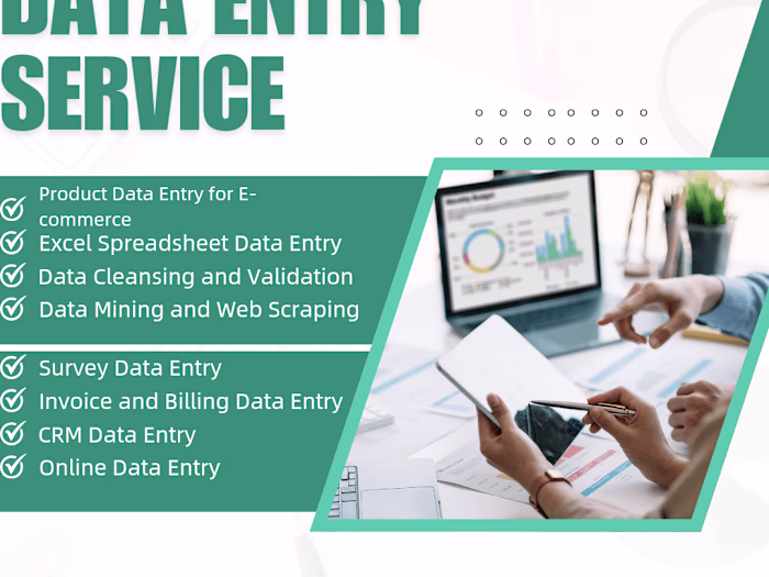 Virtual Assistant for Data Entry, Data Analysis, and Data Scrapi