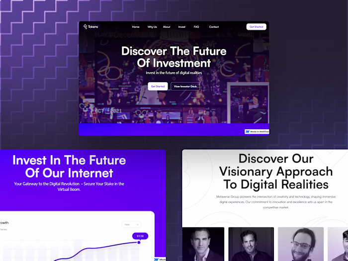 A Redesign Of Tokens.com Website