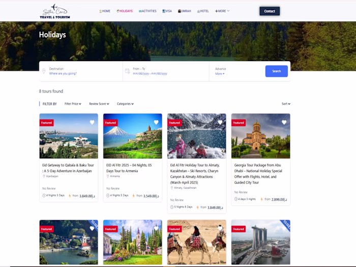 Fully Optimized Website with SEO