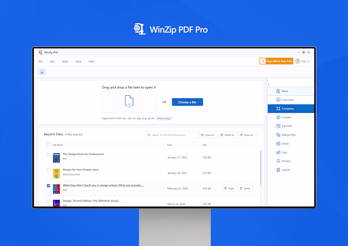 Desktop Software UI Design