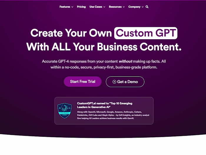 AI-Powered Chatbot Website for Customer Support