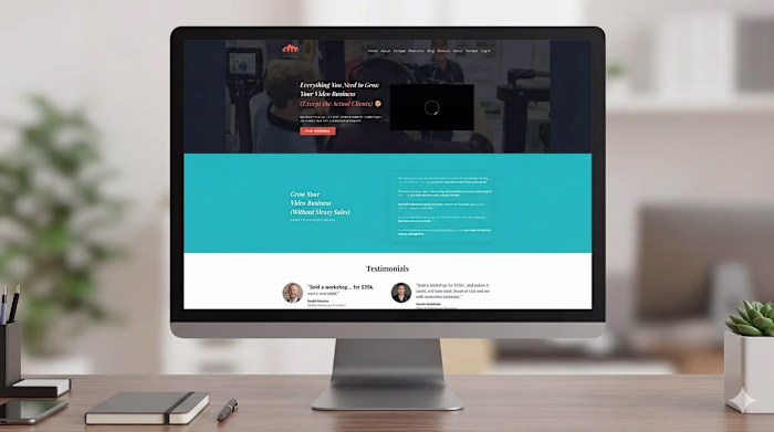 Kajabi Platform Design for Filmmaker Mentorship Program