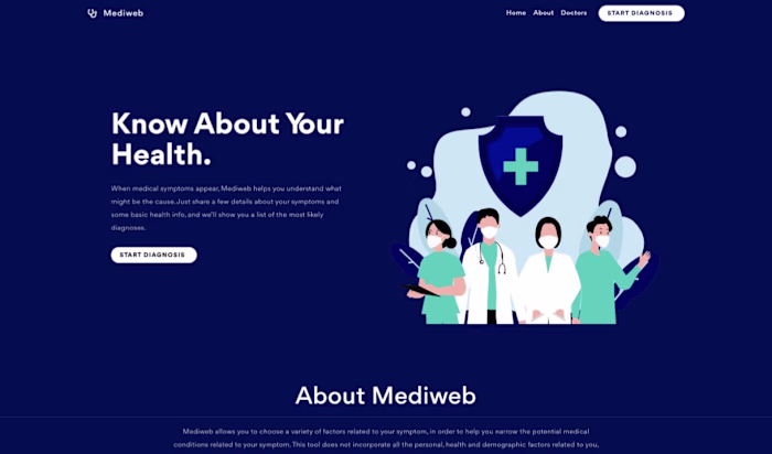 Mediweb – Web-Based Medical Diagnostic System