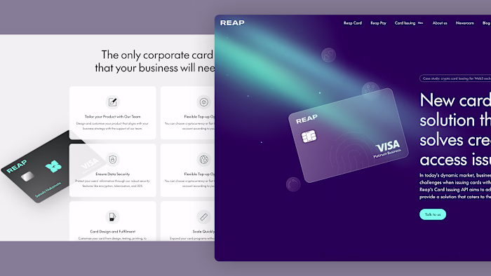 Reap Website Design & Framer Development